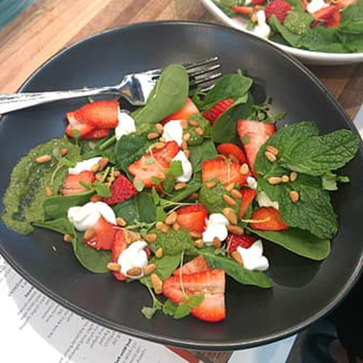 Strawberry Mediterranean Salad